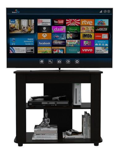Rack Para Tv 40 Maori Rta Color Wengue Color Marrón Oscuro