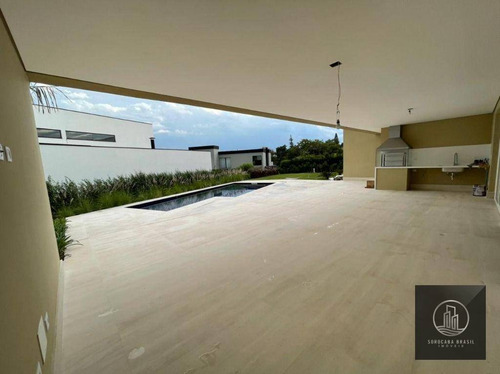 Imagem 3 de 30 de Casa Com 4 Dormitórios À Venda, 395 M² Por R$ 3.900.000,00 - Condomínio Lago Azul - Araçoiaba Da Serra/sp - Ca0237