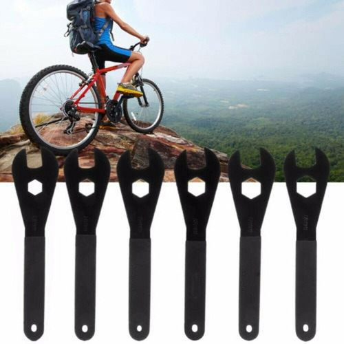. 2 Cubo De Bicicleta Cono Llave Rueda De 17 Mm 1 Pieza 17