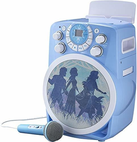 Eniños Frozen 2 Bluetooth Cdg Karaoke Machine Con Luces Led