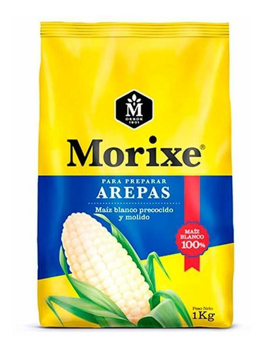 Pack X 6 Unid. Harmaiz  P Arepas 1 Kg Morixe Harinas De Tri