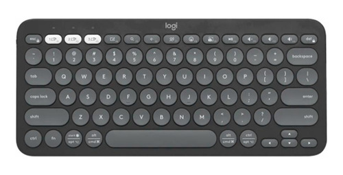 Teclado Bluetooth Logitech Pebble Keys 2 K380s - Grafite