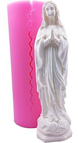 Molde Para Velas Redxin Molde Virgen María Diosa Escultura