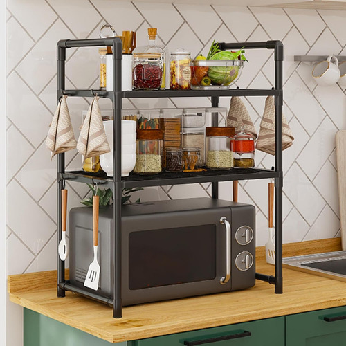 Estante Organizador Microondas Sobre Mesada Cocina Rack