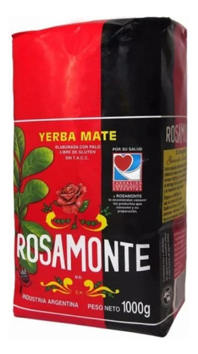 Yerba Mate Rosamonte Clásica 1 Kilo