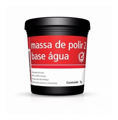 Pasta De Pulir N° 2  Base Agua Maxi Rubber X 1/2 Kg