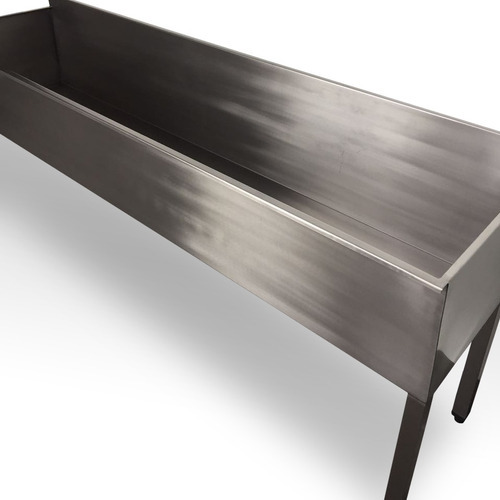 Tanque Industrial 1.50x54cm Aço Inox