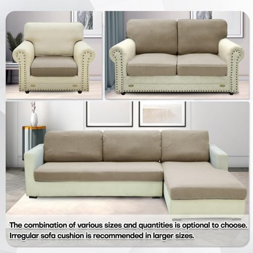 Funda Elástica Individual Cojín Sofá Silla, Asiento Suave.