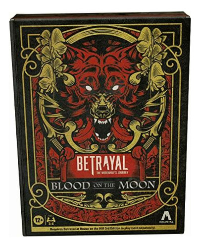 Hasbro Gaming Betrayal The Werewolf's Journey Blood On The