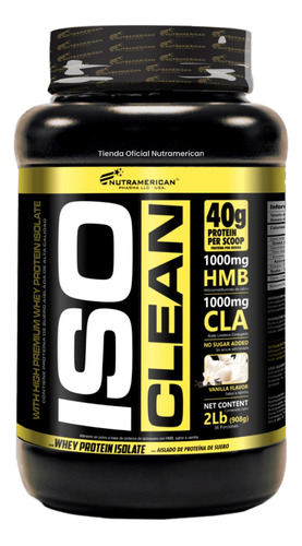 Iso Clean 2lb, Isoclean Nutramerican Pha - g a $176