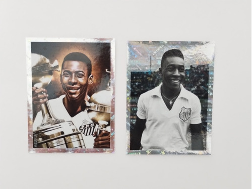 2 Estampas De Pele Futbol De La Colección De Panini 2023