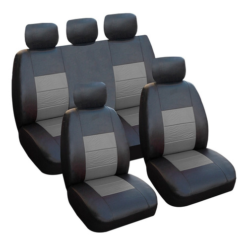 Funda Cubre Asiento Auto Cuero Cuerina Impermeable Acolchado