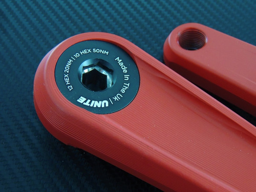 Unite Co Bielas 175mm Rojo
