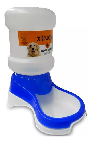 Bebedouro Automático Truqys Azul 2 Litros Para Cães E Gatos