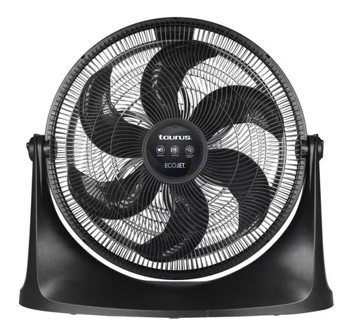 Ventilador De Escritorio 4 Taurus Mini, Metálico, Usb Color de la  estructura Negro Color de las aspas Plateado