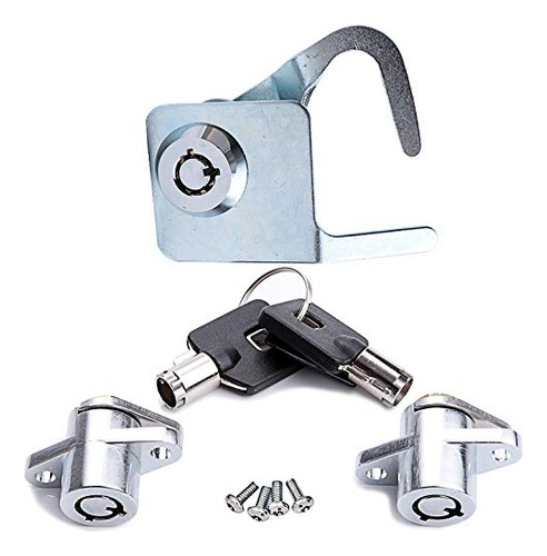 Saddlebag And Tour-pak Lock Keys Kit For 94-13 Harley-d...