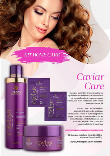 Terapia Capilar Com Shampoo De Nutrição E Máscara Hidratante