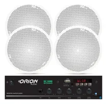 Comprar Kit Som Residencial 300w Bluetooth + 4 Caixas Gesso Acustica