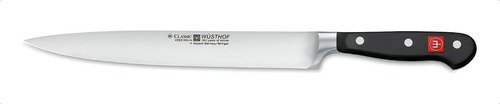 Cuchillo Para Jamón Acero Inoxidable 23 Cm Wusthof Color Negro