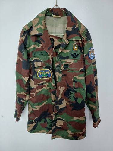 7k Parka Camisa Militar Ejército Korea Uso Oficial Talla S