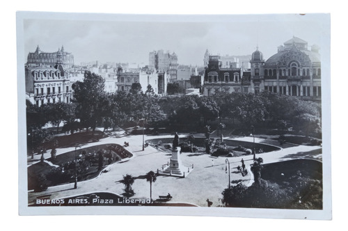 Buenos Aires Plaza Libertad Foto Postal Impresa En Italia