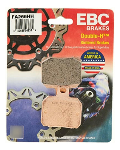 Ebc Brakes Fa266hh Juego De Pastillas De Freno De Disco,