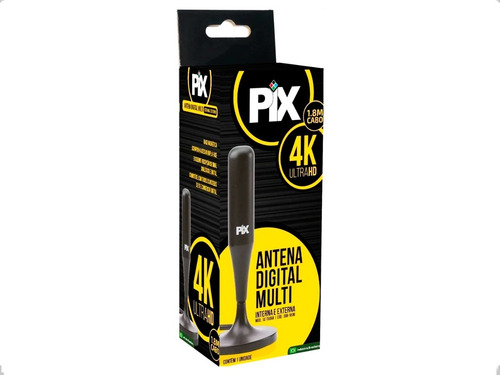 Imagem 4 de 10 de Antena Interna Externa Digital Hdtv Com Rádio Fm E Uhf