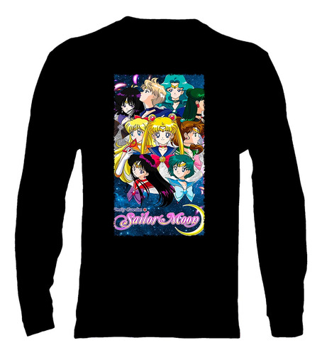 Polera Manga Larga Sailor Moon - Ver 03 - Vale Gamess