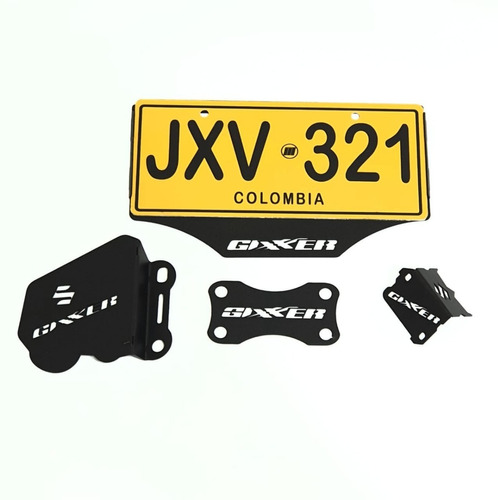 Lujos Gixxer Susuki Gixxer Lujos Porta Placa Accesorios Kit 