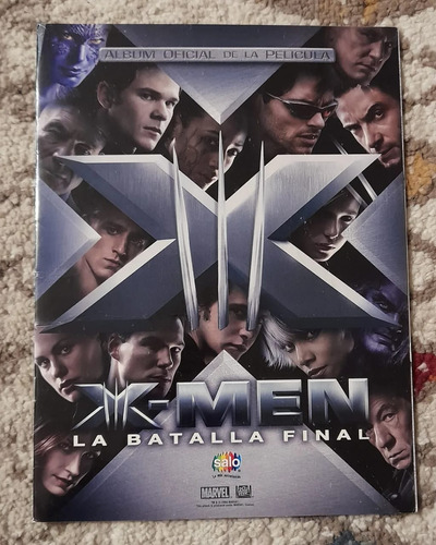 .- Album X-men Batalla Final Salo Incompleto -2