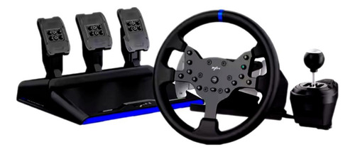 Control del volante Gamer V99, retroalimentación de la fuerza de dirección