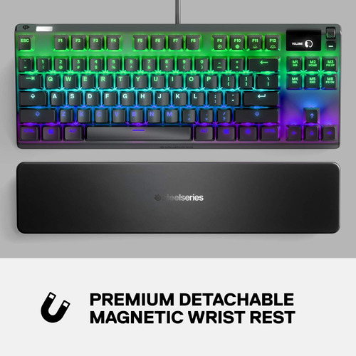 Teclado Mecanico Steelseries Apex Pro Tkl C/ Rgb Y Pantalla