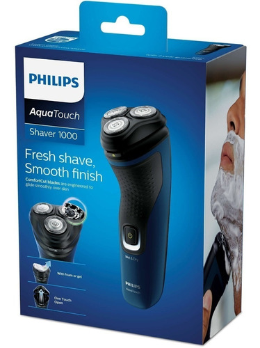 Afeitadora Eléctrica Philips Aqua Touch Shaver 1000 S1121