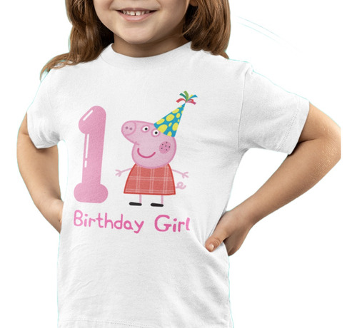 Polera Peppa Pig Con Numero