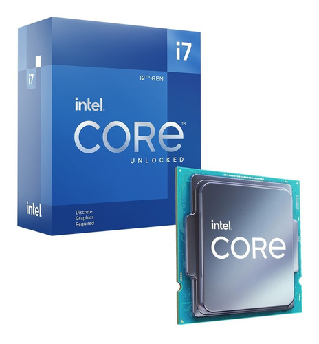 Procesador Intel Core I7 12700f 12 Núcleos 4.9ghz Sin Gráfic