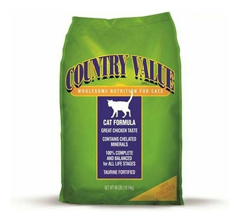 Country Value Para Gatos 18kg/40lb