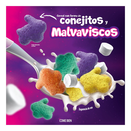 Cereal Integral Forma De Conejitos Y Malvaviscos Trix 230g