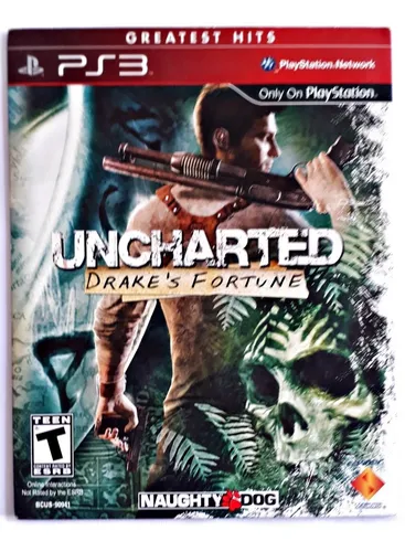 comprar Jogo Uncharted Drakes Fortune Ps3 Mídia Fís Game Case Papel
