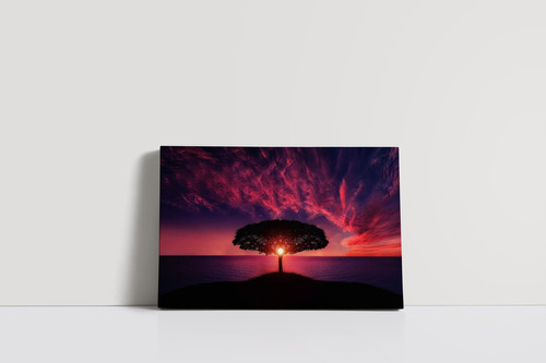 Cuadro Atardecer 40x60cm Lienzo - Canvas