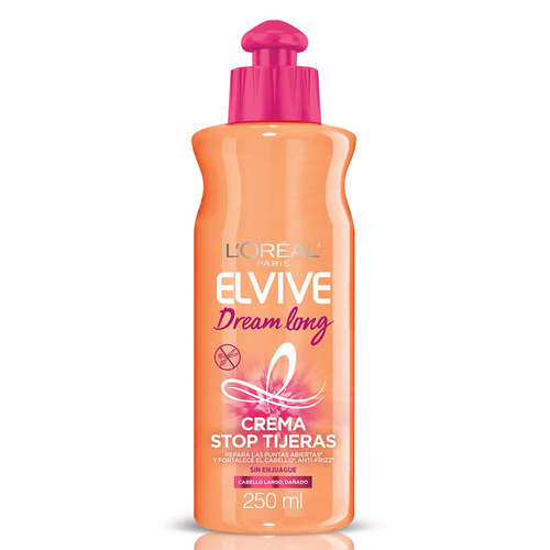 Crema Para Peinar Dream Long Elvive Loreal Paris X 250 Ml