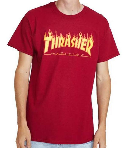 Camiseta Thrasher Flame Logo Original