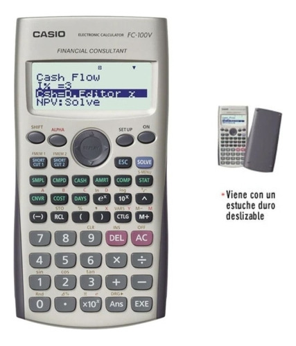 Calculadora Financiera Casio Fc 100 V