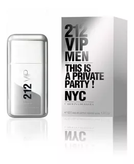 Fragancia Carolina Herrera 212 Vip Men Eau De Toilette 50ml