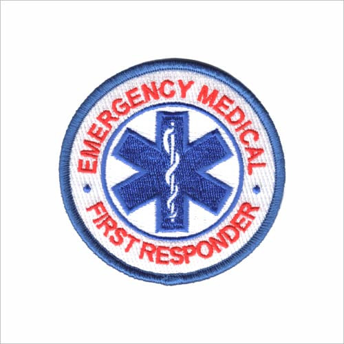 Emergencia Médico Primer Responder 100% Bordado Gk58l
