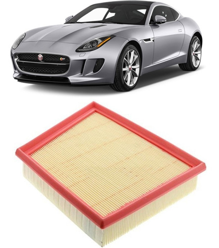 Imagem 5 de 6 de Filtro Ar Motor Jaguar F-type 3.0 V6 2015 2016 2017 2018 019