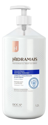 Sabonete Líquido Neutro Antibacteriano 1,2l Hidramais