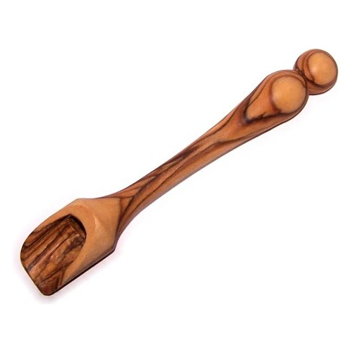 Handcrafted Olive Wood Salt Spoon Or Scoop/shovel - Sma...