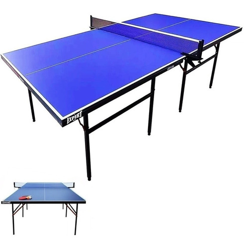 Mesa De Ping Pong Profesional Plegable + Accesorios - El Rey