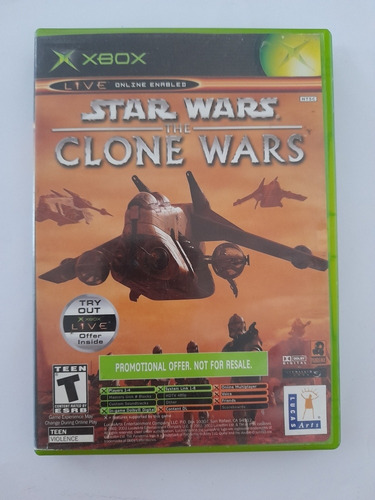 Star Wars Clone Wars Y Tetros Worlds Xbox Clasico Original (Usado)