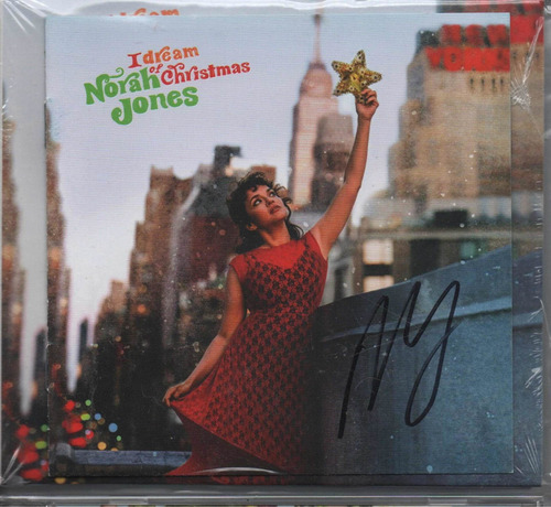 Norah Jones - I Dream Of Christmas - Cd Album Autografiado